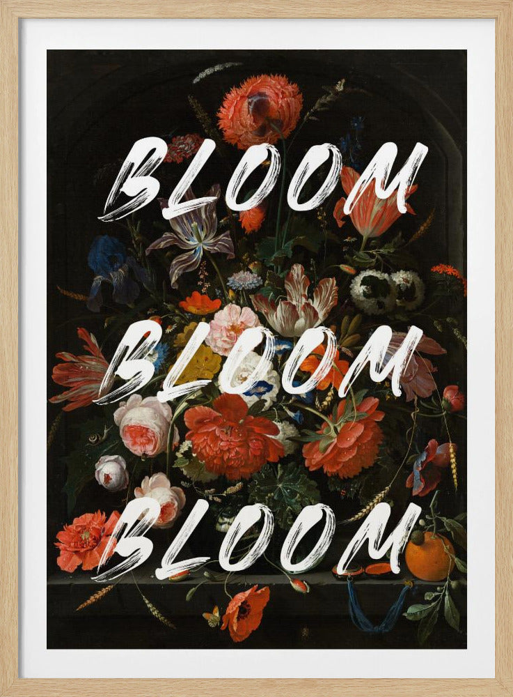 Bloei Vintage Bloemen | Poster