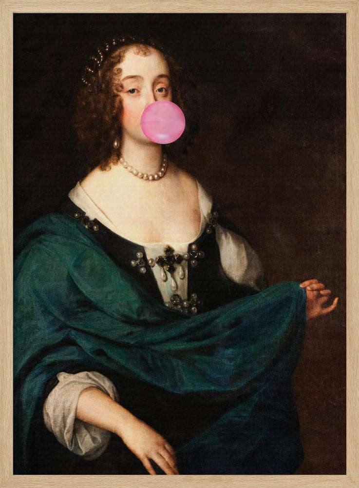 Renaissance Bubble Gum / Veranderde Kunst | Poster
