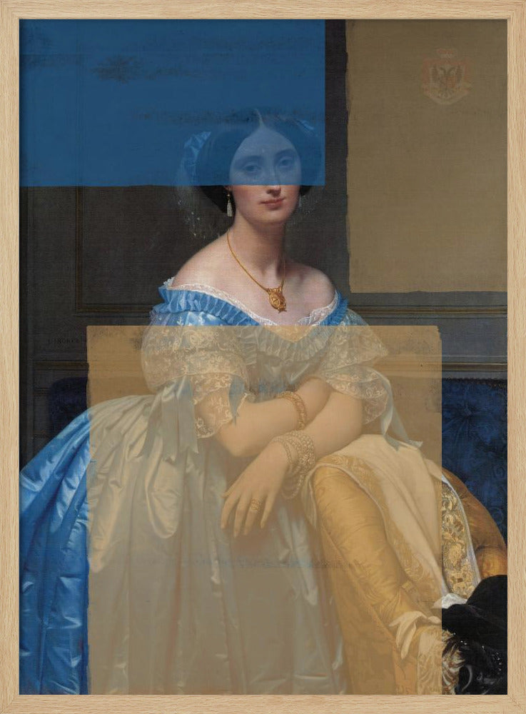 Barokportret Hedendaagse Collage | Poster