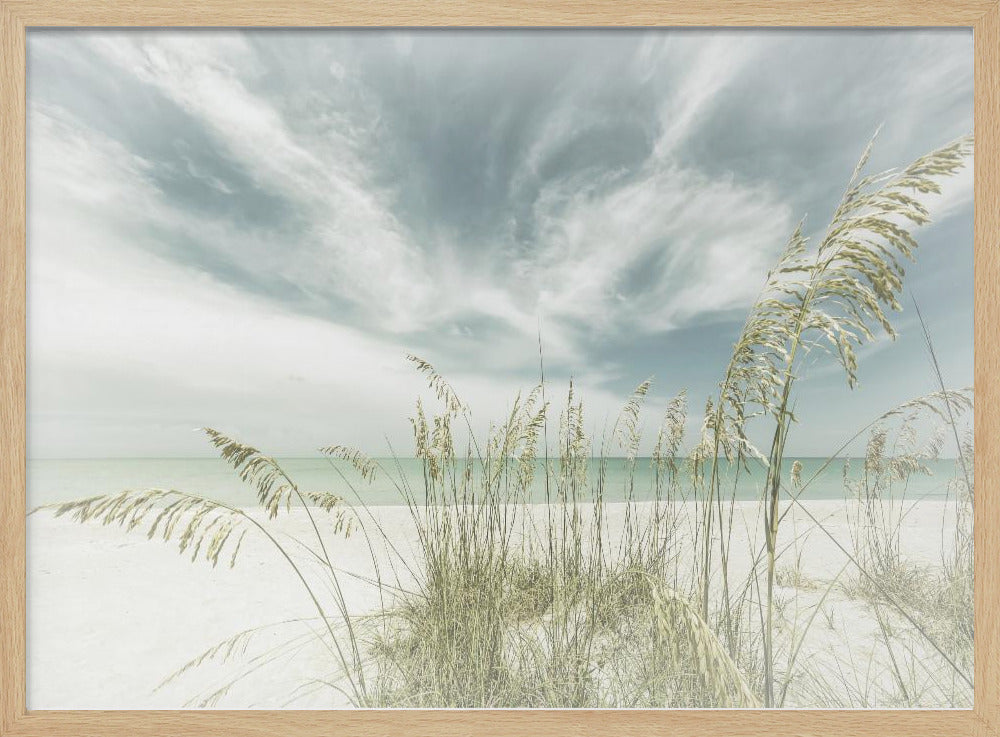 Hemelse rust op het strand | Poster