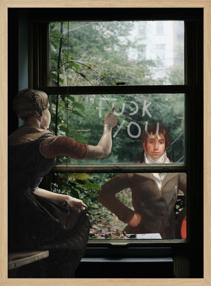Een vriendelijk afscheid | Poster