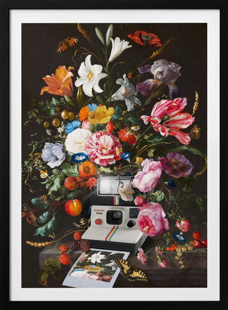 Bloemen Instant Foto | Poster