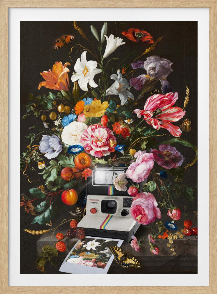 Bloemen Instant Foto | Poster