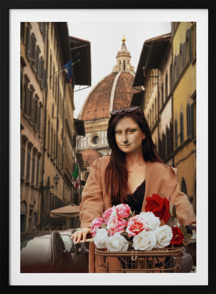 Mona op Florence | Poster
