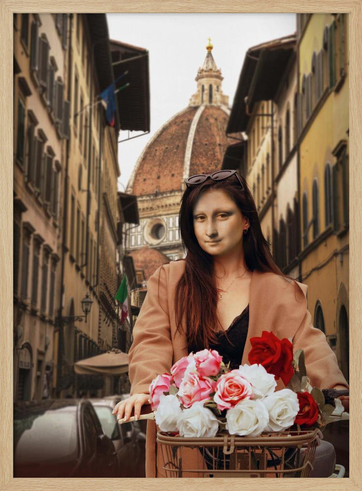 Mona op Florence | Poster
