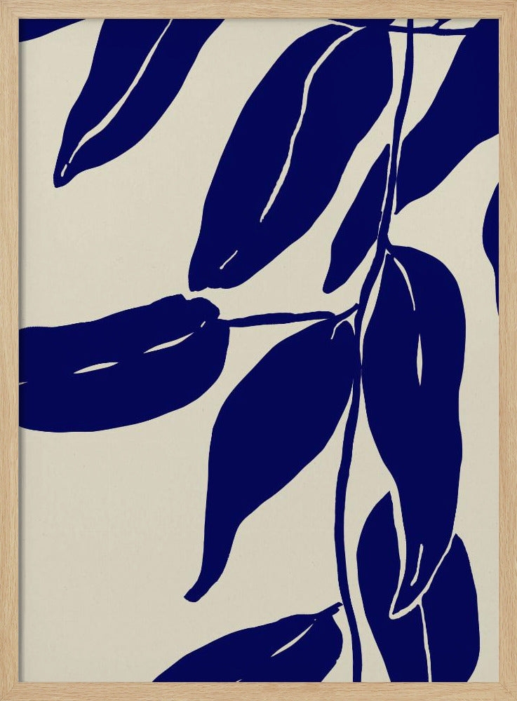 Indigobladeren dansen | Poster