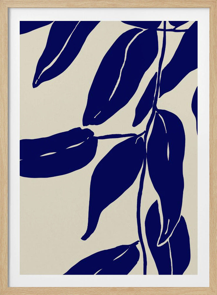 Indigobladeren dansen | Poster