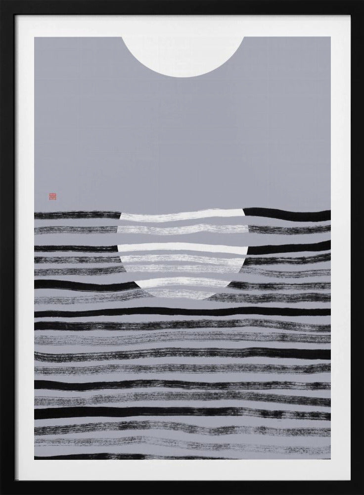 Verborgen Maan nr. 2 | Reflectie | Poster