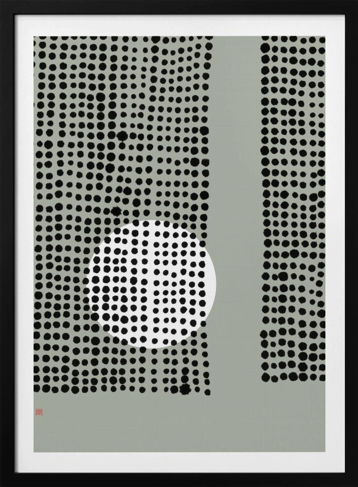Verborgen Maan Nr. 4 | Achter de Gordijnen | Poster