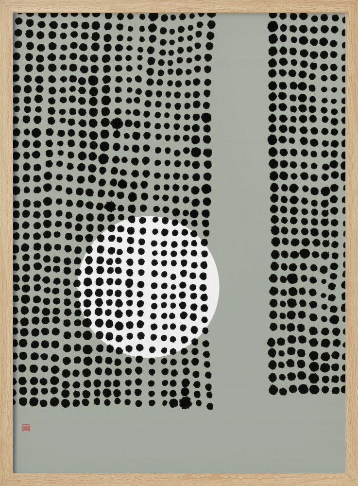 Verborgen Maan Nr. 4 | Achter de Gordijnen | Poster
