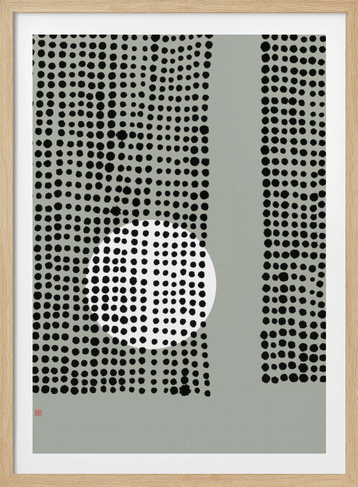 Verborgen Maan Nr. 4 | Achter de Gordijnen | Poster