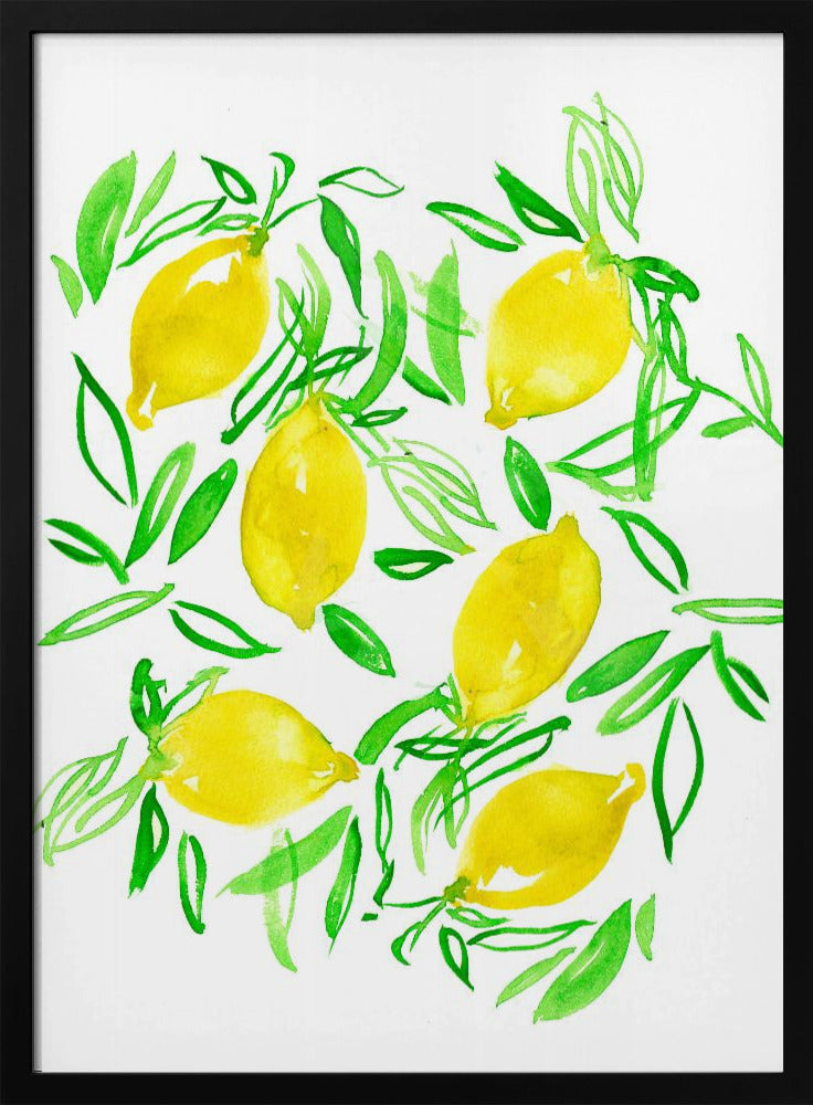 Citroenen | Poster
