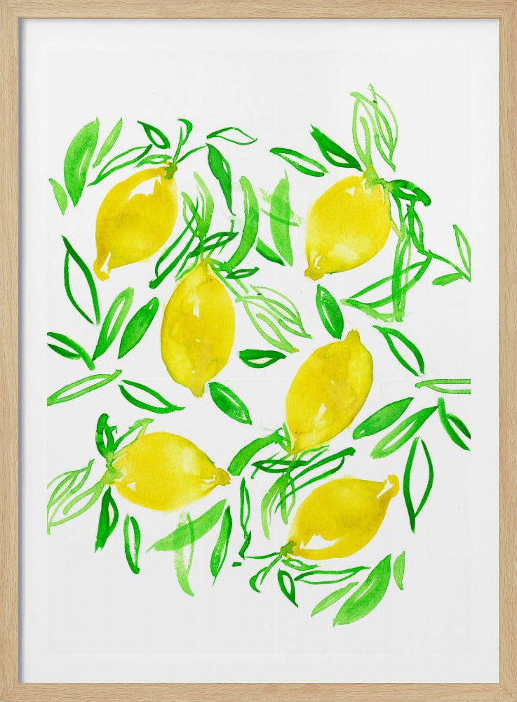 Citroenen | Poster