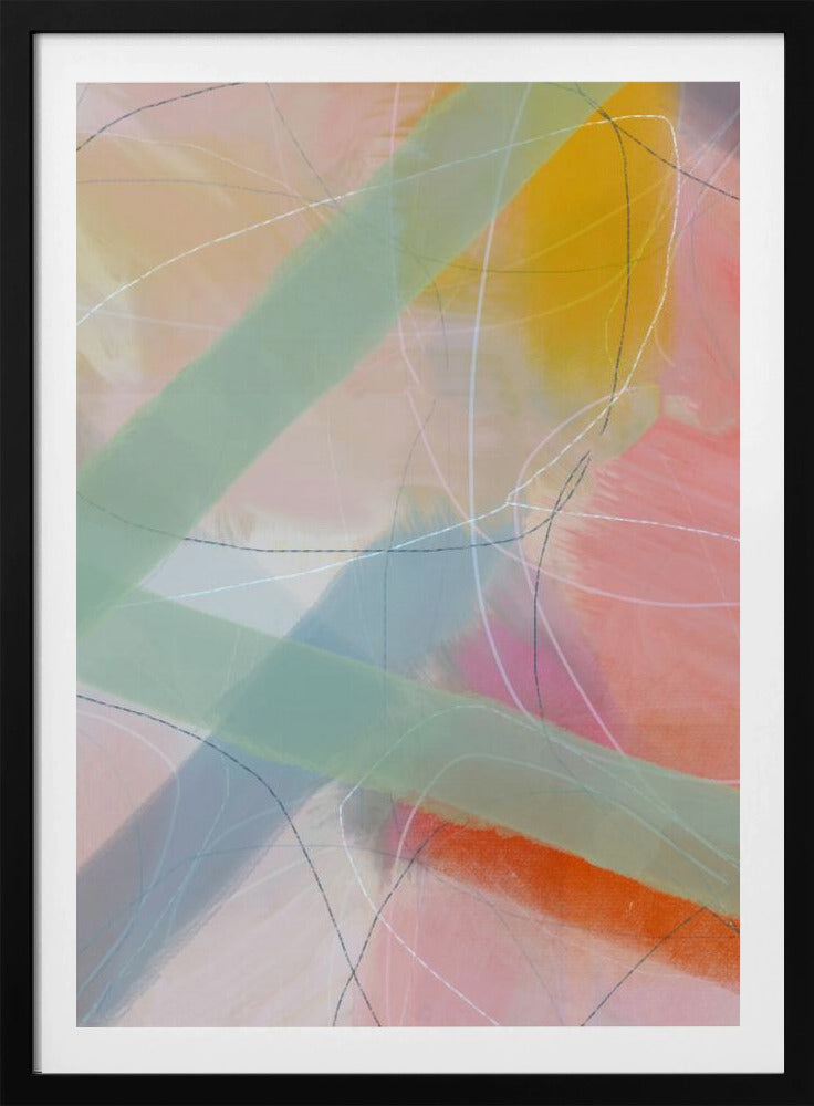 Soft Abstract Shapes 2 | Poster
