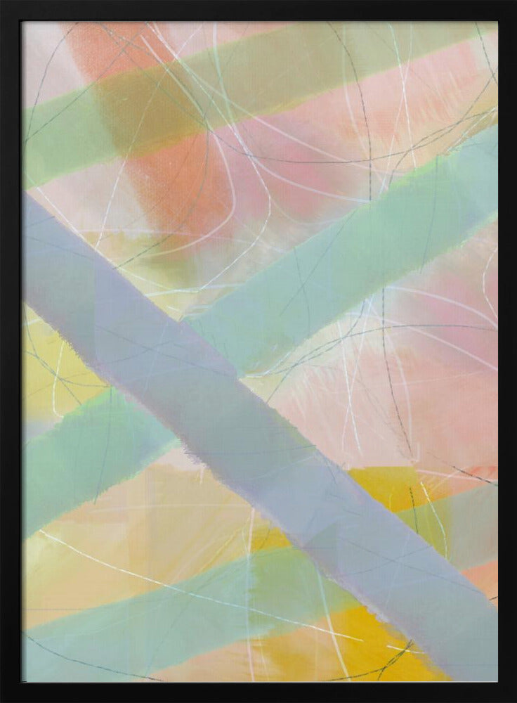 Soft Abstract Shapes 3 | Poster