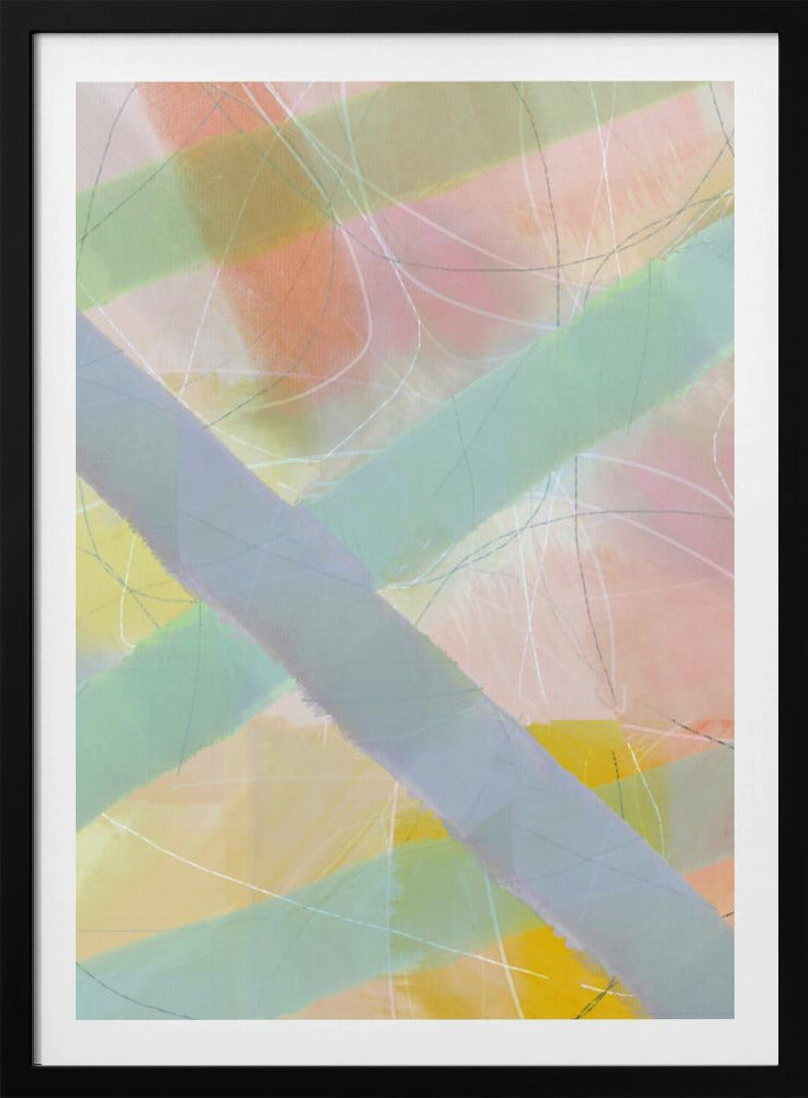 Soft Abstract Shapes 3 | Poster