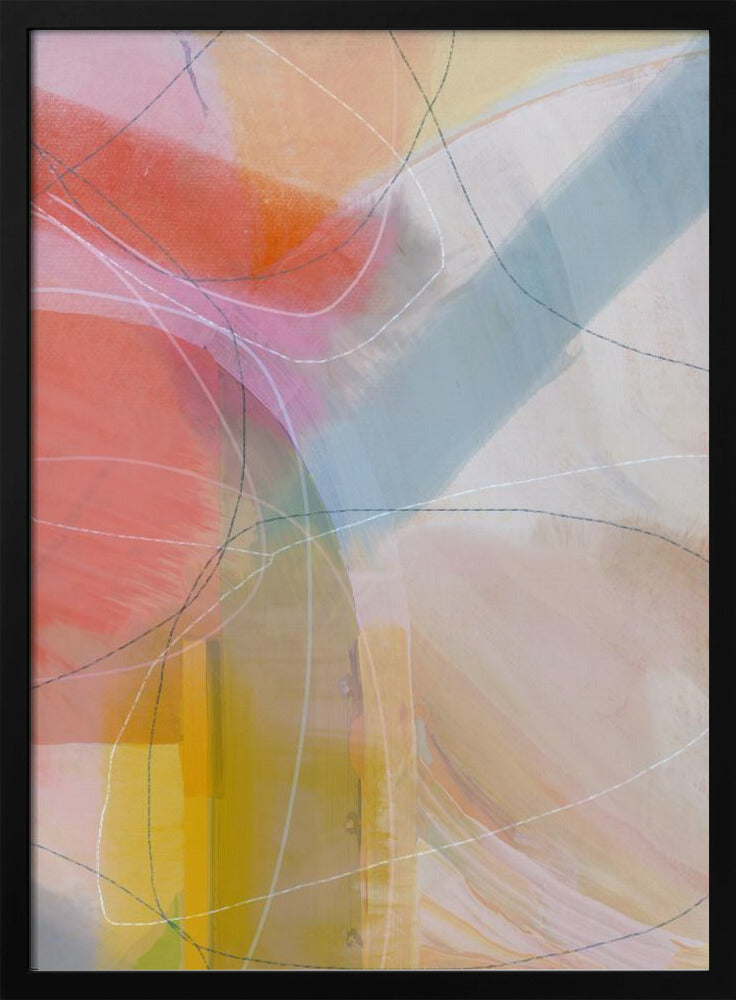 Soft Abstract Shapes 1 | Poster