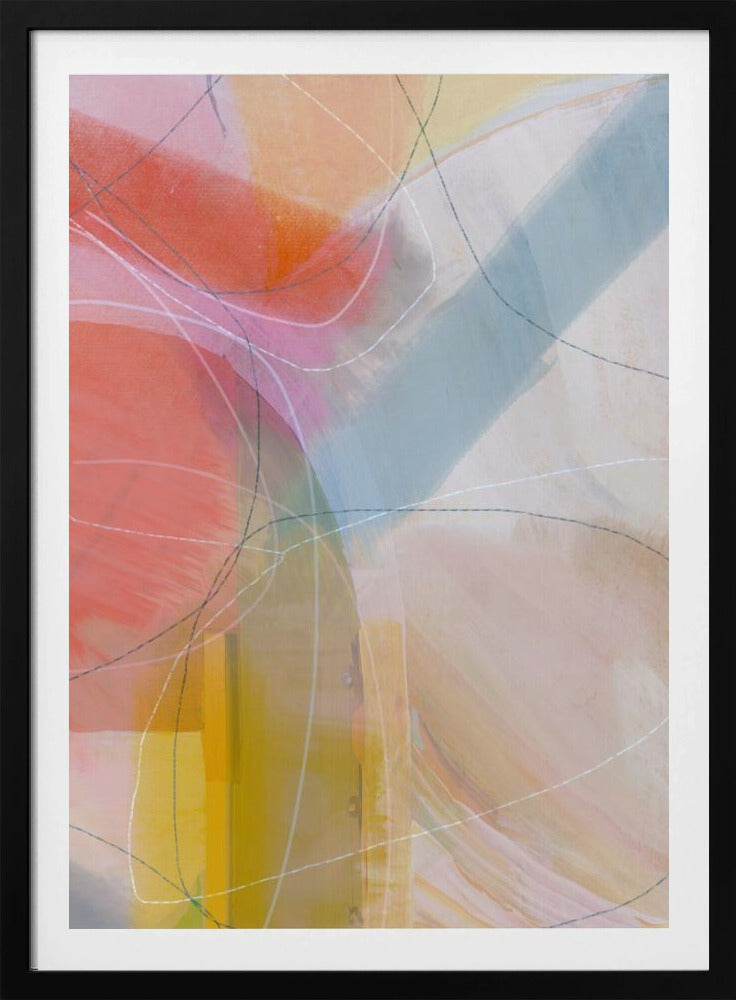 Soft Abstract Shapes 1 | Poster