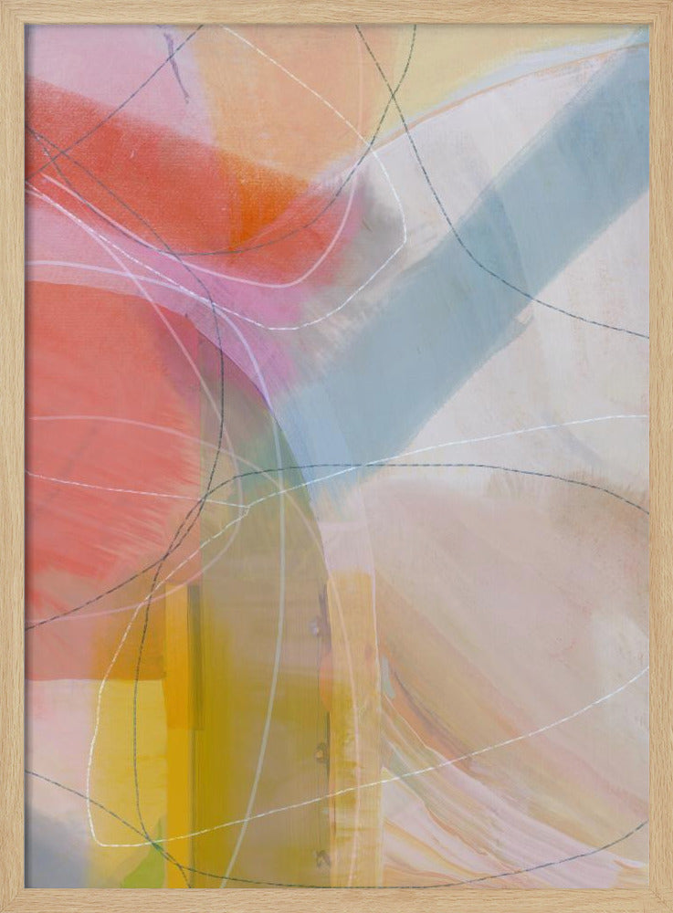 Soft Abstract Shapes 1 | Poster