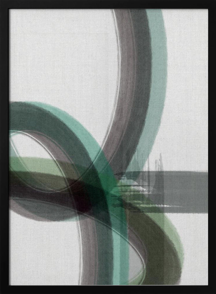 Green Curve 1 | Poster