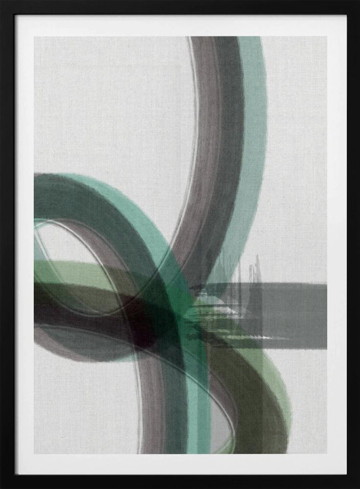 Green Curve 1 | Poster