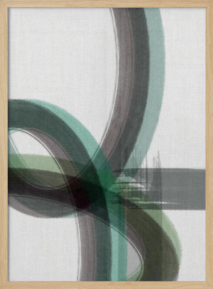 Green Curve 1 | Poster