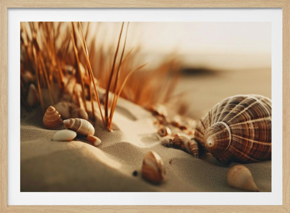 Dunes&#039; Silent Shells | Poster