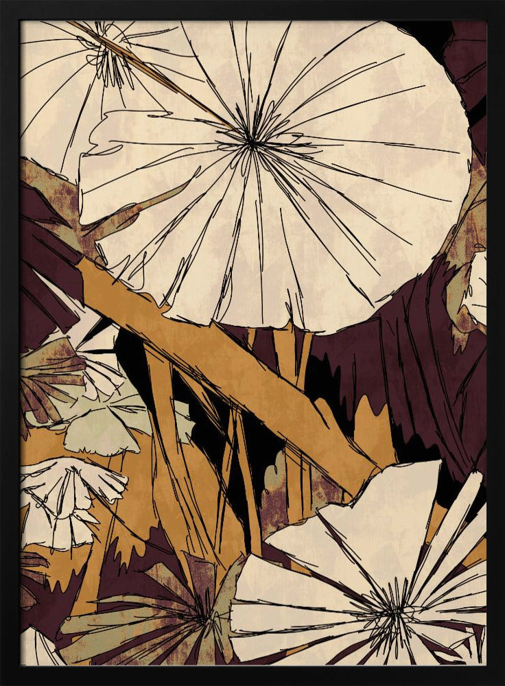 Tropische goudplanten | Poster