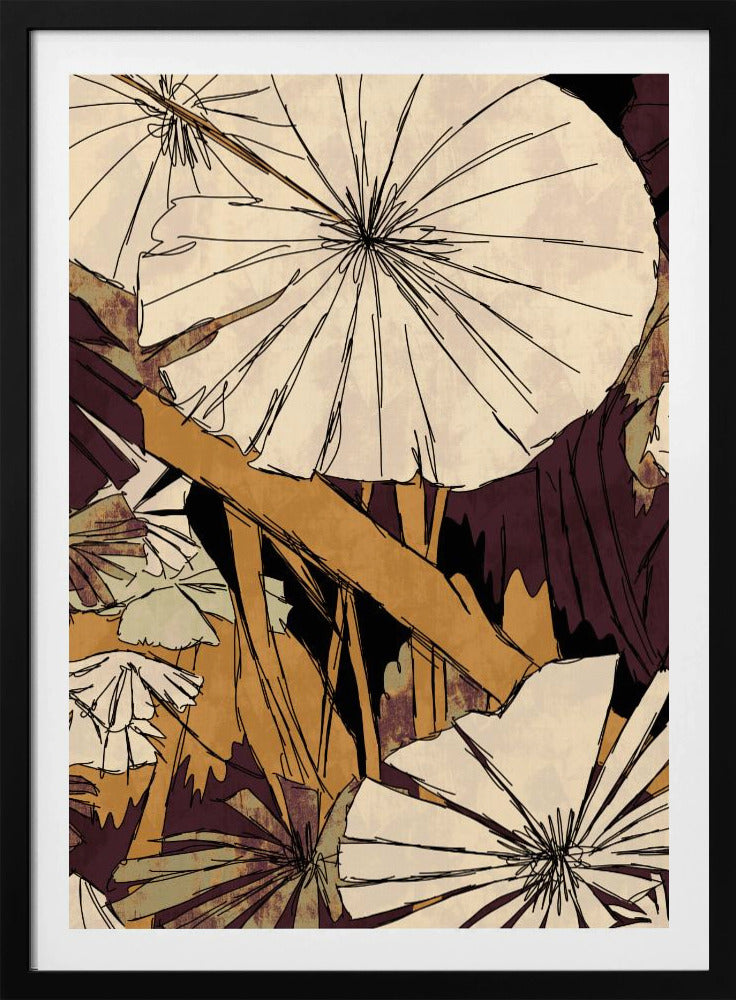 Tropische goudplanten | Poster