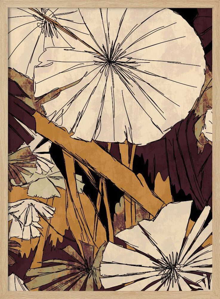 Tropische goudplanten | Poster