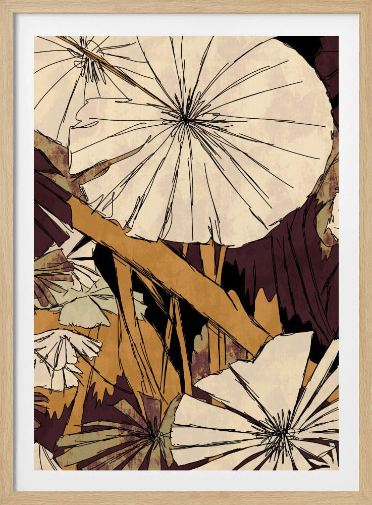 Tropische goudplanten | Poster