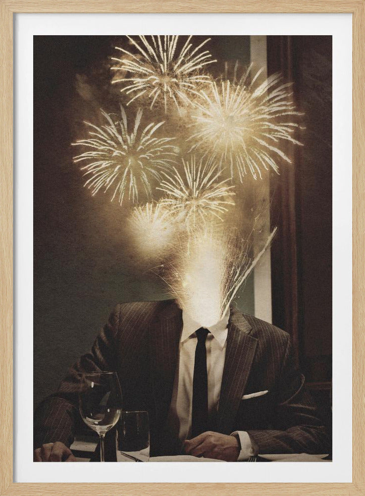 Vuurwerkhoofd | Poster