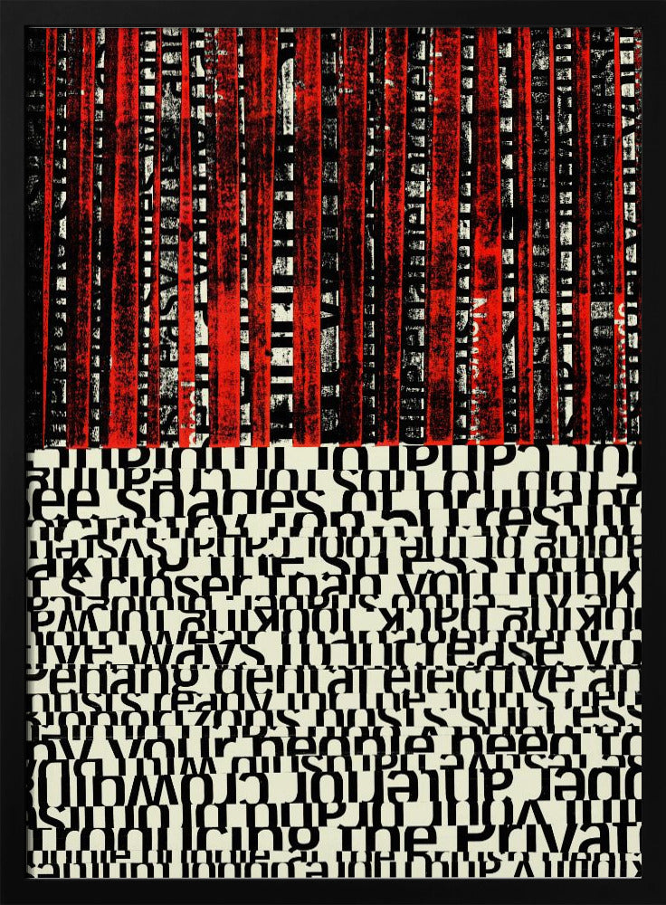 Gefragmenteerde texturen | Poster