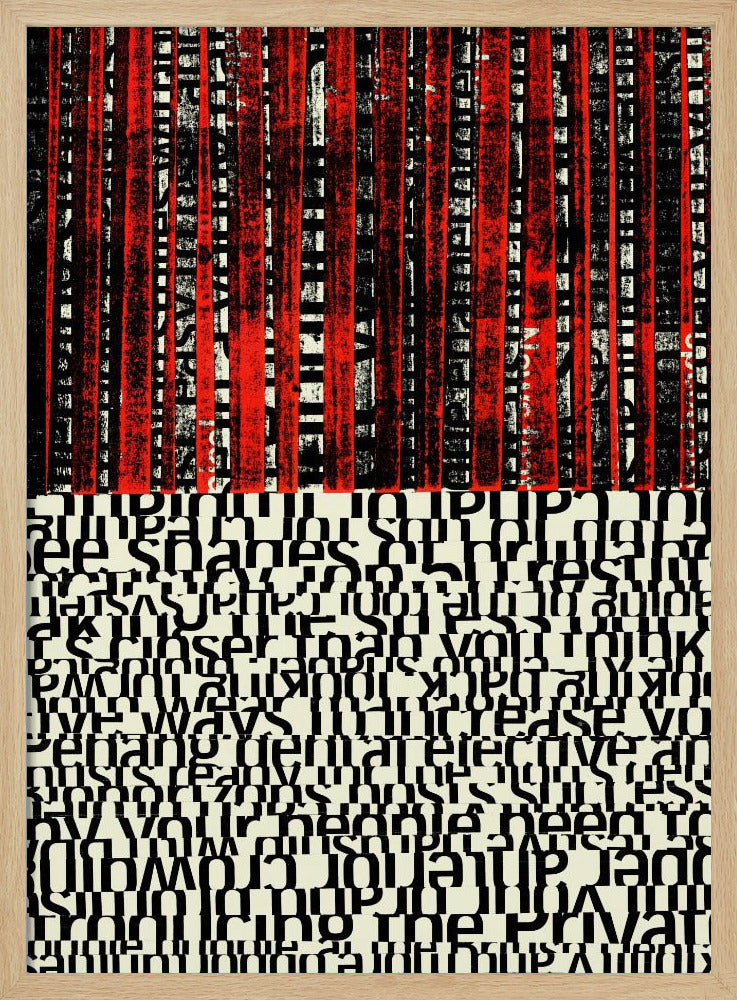 Gefragmenteerde texturen | Poster