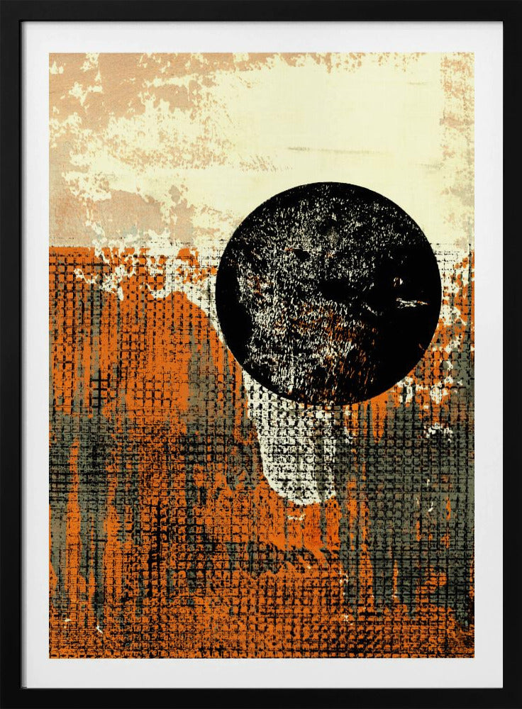 Eclipse over textuur | Poster