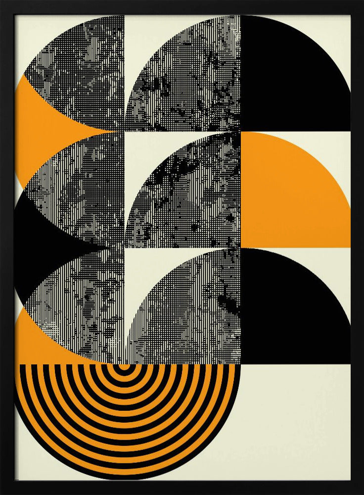 Geometrische abstractiedynamiek | Poster