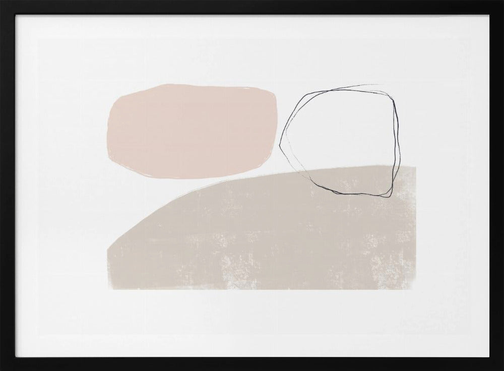 Abstracte geometrische vormen | Poster