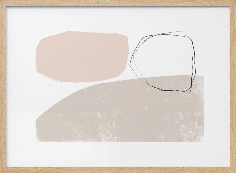 Abstracte geometrische vormen | Poster