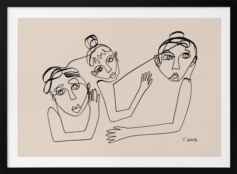 People Beige | Poster