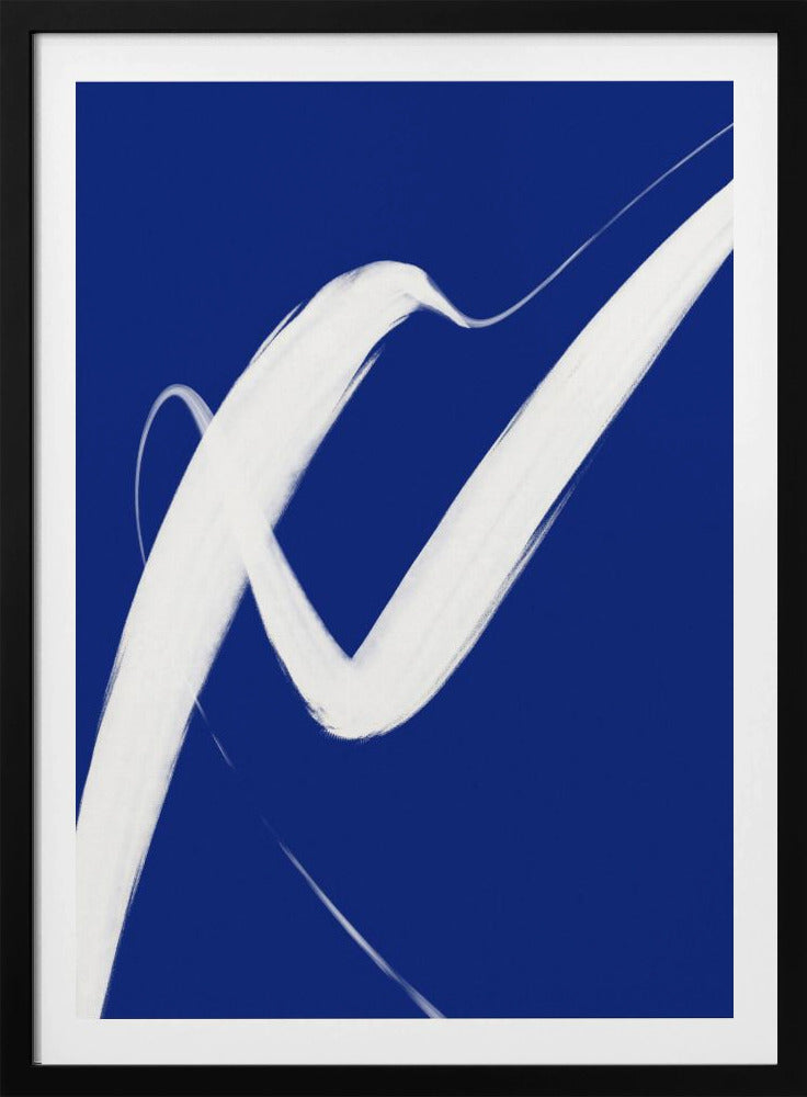 Blauwe Werveldans | Poster