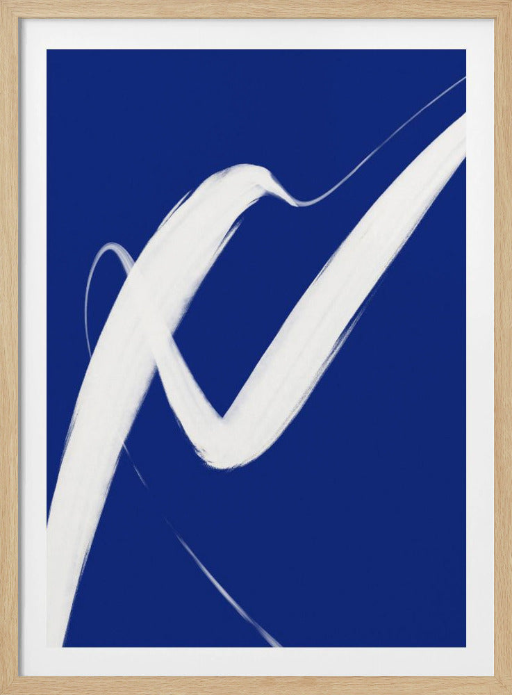 Blauwe Werveldans | Poster
