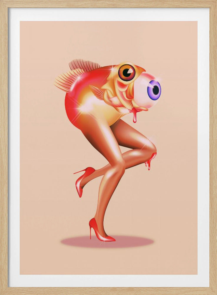 Vis met poten | Poster