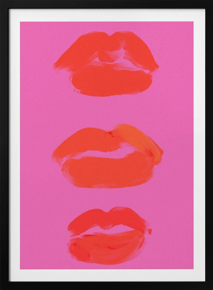 Neon Pout-serie | Poster