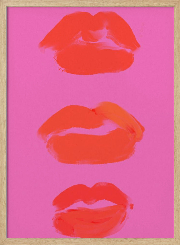 Neon Pout-serie | Poster