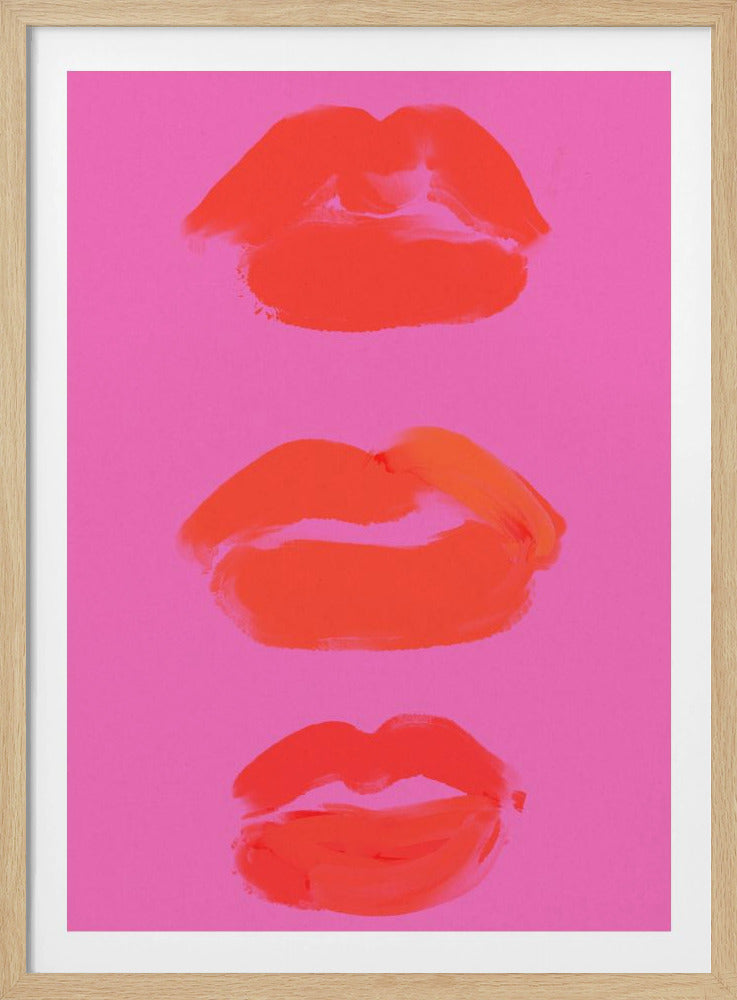 Neon Pout-serie | Poster