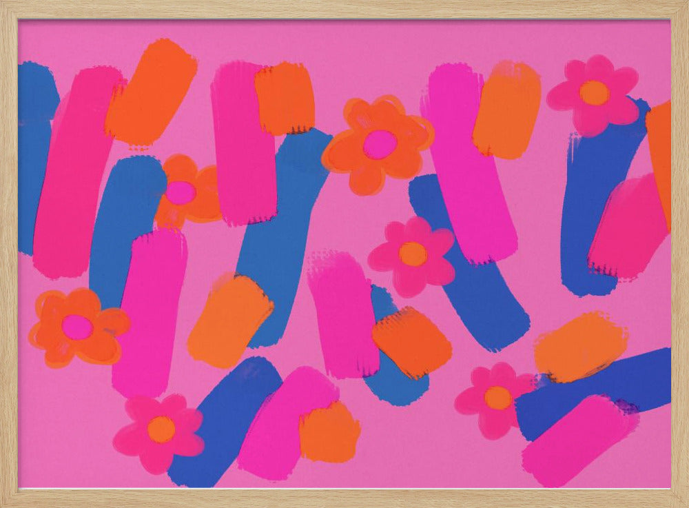 Bloemenborsteldans | Poster