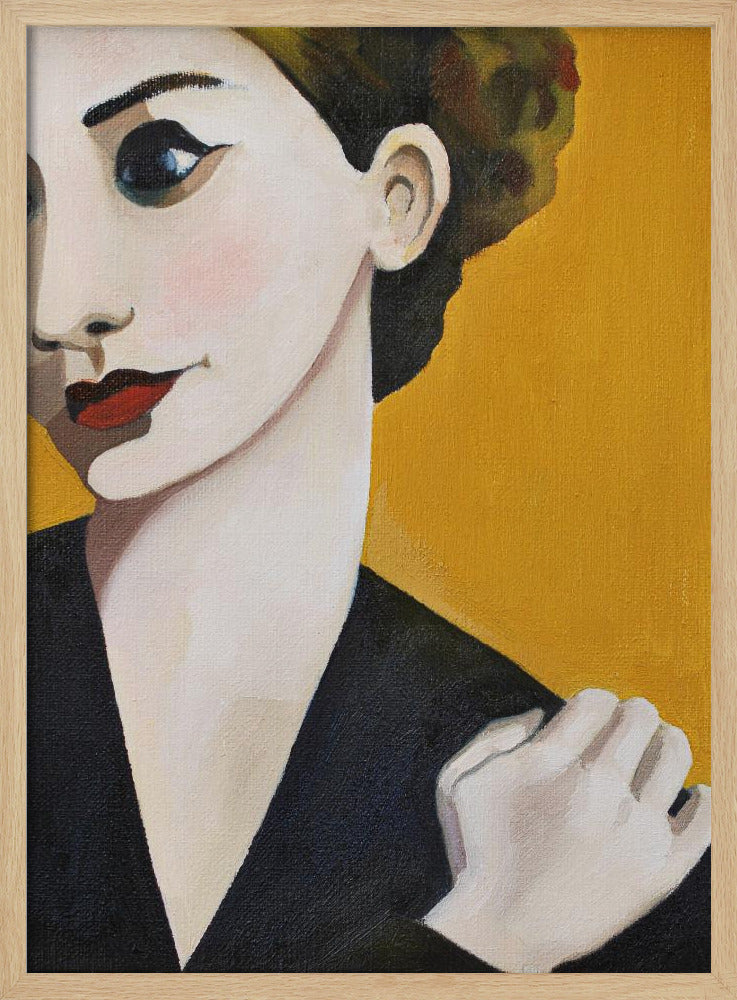 Vrouw Oker | Poster