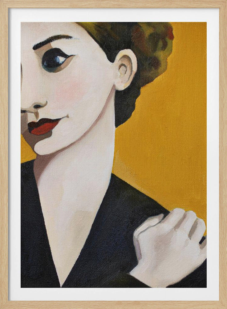 Vrouw Oker | Poster