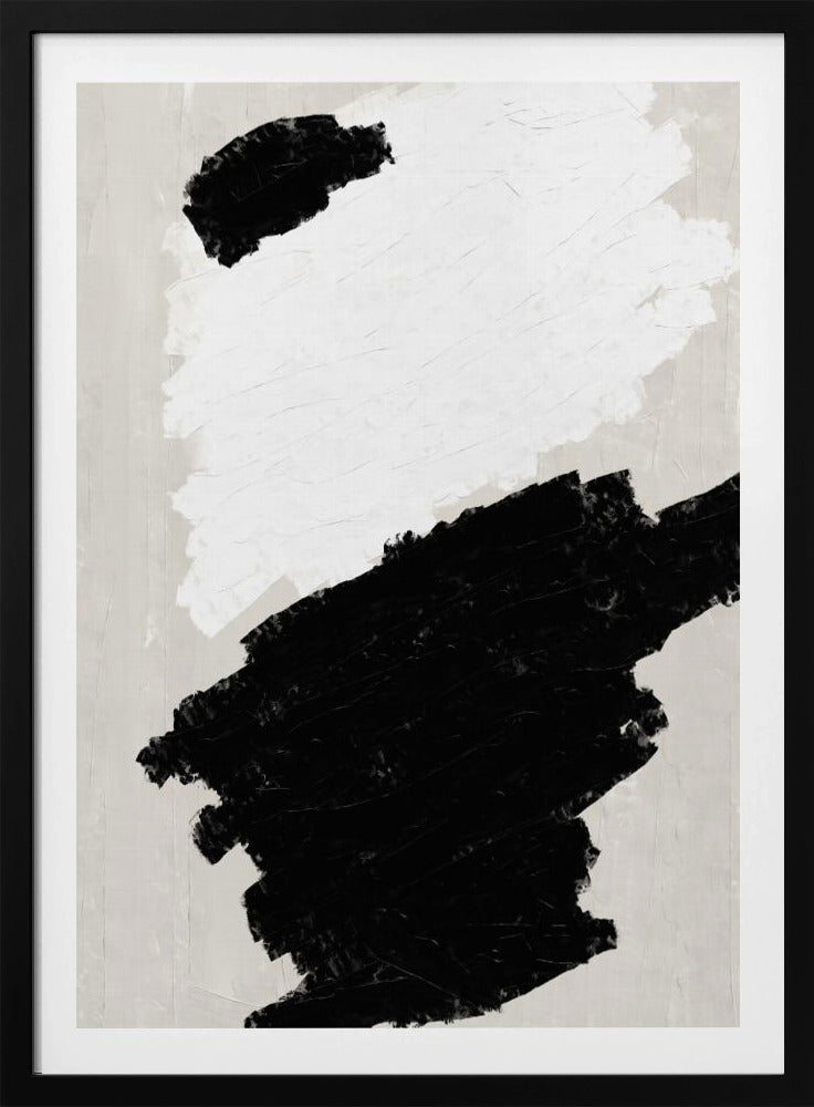 Rustiek organisch olieverfschilderij | Poster