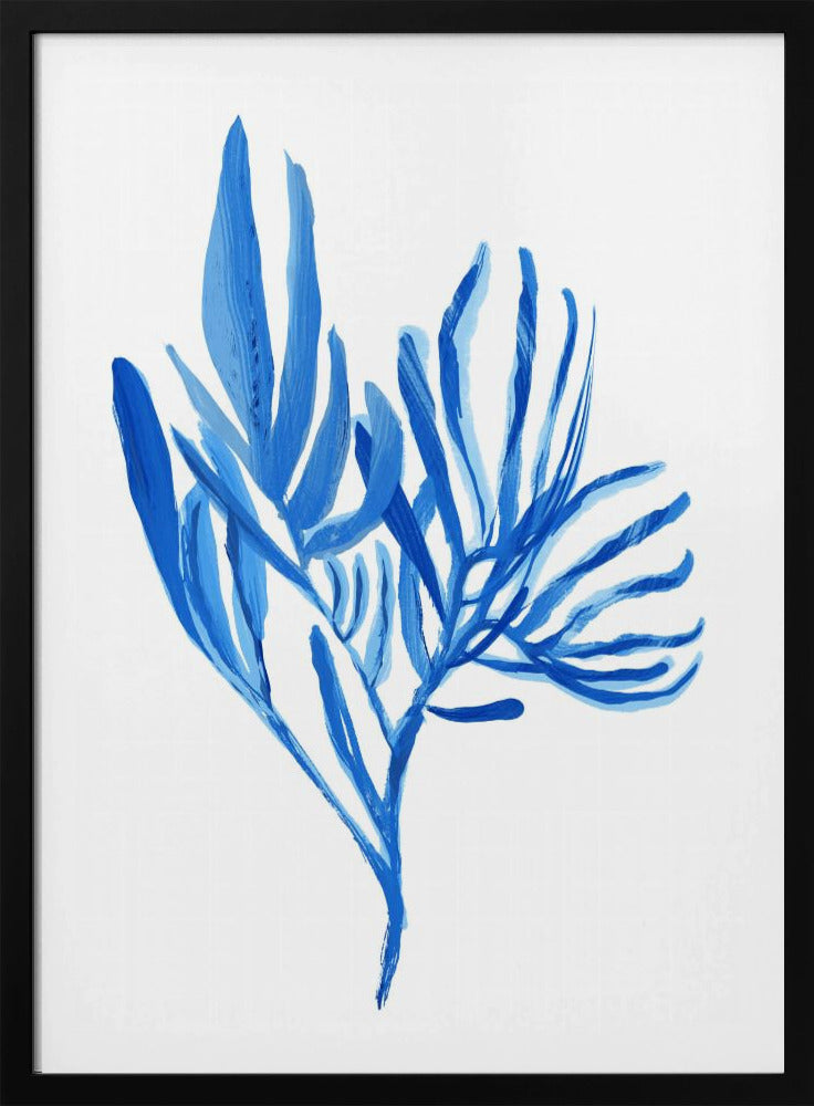 Blauwe waterplant poster 5 | Poster